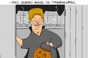 Charge: Cabral/PSDB