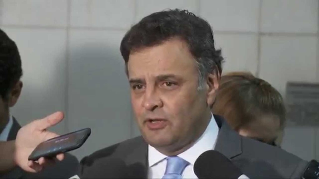 Entrevista do presidente nacional do PSDB, senador Aécio Neves
