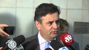“Institucionalizou-se a corrupção no governo do PT”, Aécio Neves