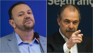 Novos alvos: Ministros Edinho Silva (E) e Aloizio Merdante