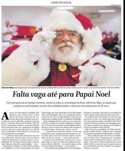 Foto: Reportagem do jornal O Globo desta sexta (23)