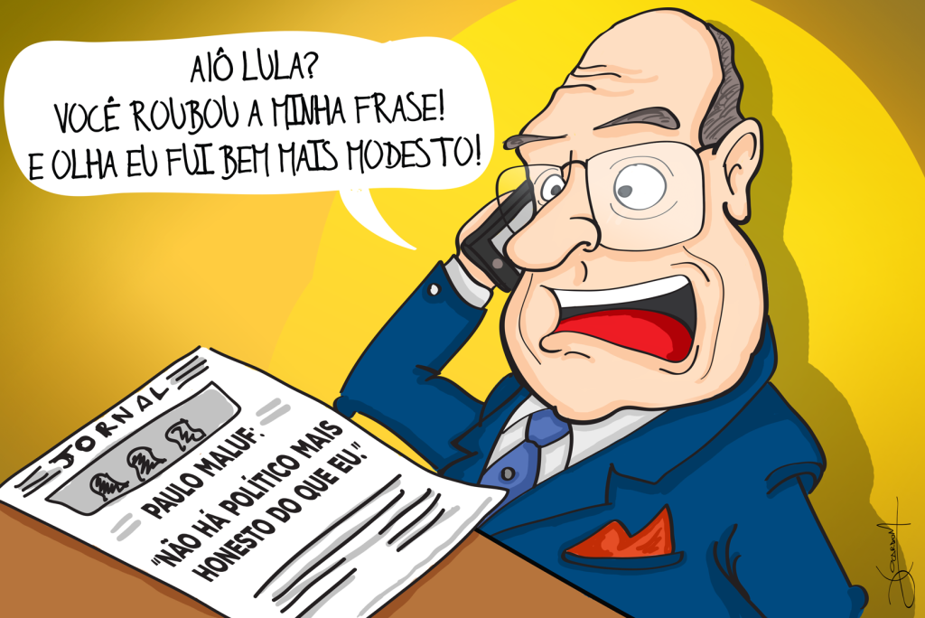Charge: Ricardo Maurício/PSDB