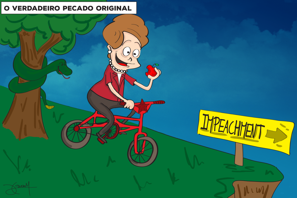 Charge: Ricardo Maurício/PSDB