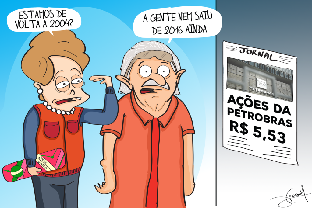 Charge: Ricardo Maurício/PSDB