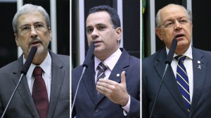 Antonio Imbassahy, Max Filho e Luiz Carlos Hauly