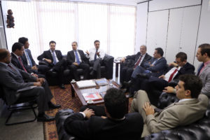 Reunião dos parlamentares indicados pelo PSDB para CPI da UNE