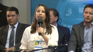 Raquel Lyra defende trabalho com transparência e diálogo com a população em encontro nacional de prefeitos