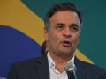 Entrevista do candidato a Presidência da República Aécio Neves, após divulgação de resultado