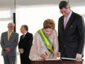 Brasília - DF, 01/01/2015. Cerimônia de posse do segundo mandato da Presidenta da República Dilma Rousseff e do Vice-Presidente da República Michel Temer. Foto: Roberto Stuckert Filho/PR.