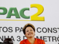 São Gonçalo - RJ, 11/09/2013. Presidenta Dilma Rousseff durante cerimônia de anúncio de investimentos para implantação da Linha 3 do Sistema Metropolitano do Rio de Janeiro - PAC 2 Mobilidade Urbana, em São Gonçalo. Foto: Roberto Stuckert Filho/PR