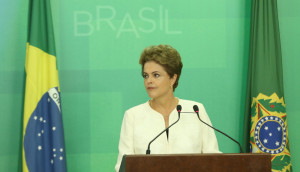 Brasília- DF 02-12-2015 Foto Lula Marques/Agência PT Presidenta Dilma durante pronunciamento.