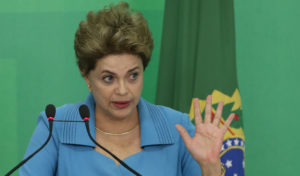 Brasília- DF 18-04-2016 Presidenta, Dilma, durante coletiva no Planalto. Foto Lula Marques/Agência PT