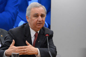 Brasília - O pecuarista José Carlos Bumlai, depõe na CPI do BNDES (Valter Campanato/Agência Brasil)