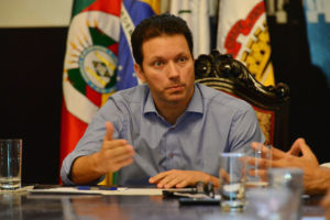 Porto Alegre, RS - 10.01.2017 Prefeito Nelson Marchezan J˙nior, se re˙ne com representantes do carnaval de Porto Alegre Foto: Eduardo Beleske/ PMPA