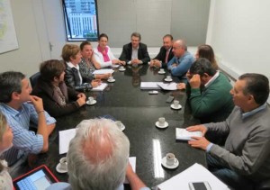 Reunião sobre Pequeno Anjo-Foto Assessoria