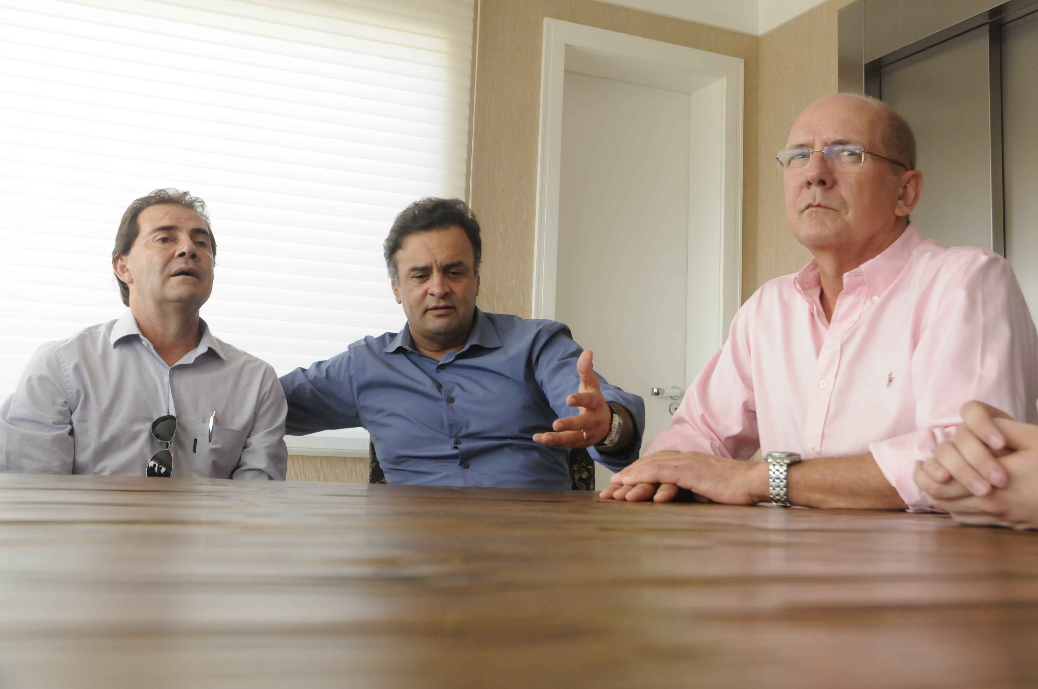 de Aécio, Paulinho formaliza apoio do SDD a Paulo Bauer em Santa Catarina.