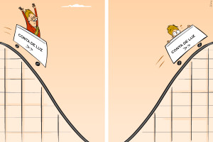 Charge: Cabral/ PSDB
