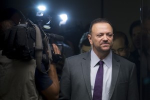 O ministro da Secom, Edinho Silva, fala na Comissão de Ciência e Tecnologia, Comunicação e Informática da Câmara sobre as ações prioritárias da pasta (Marcelo Camargo/Agência Brasil)