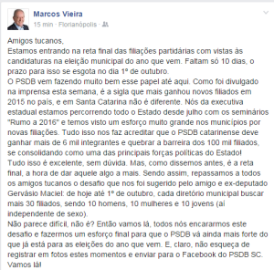 recado marcos
