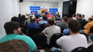 Presidente estadual do PSDB, deputado Marcos Vieira, ressaltou a importância de uma candidatura tucana na majoritária de Xanxerê em 2 de outubro