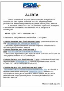 Alerta PSDB 12