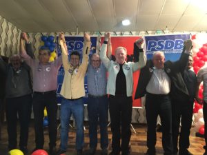 Em Tubarão, o ex-prefeito Carlos Stüpp será o candidato tucano, com o PMDB de vice