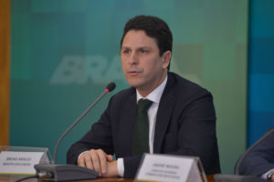 Bruno Araújo e André Moura falam à imprensa no Planalto