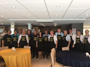 Presidente Aécio Neves confraternizou com os tucanos catarinenses e apreciou a tradicional tainha preparada pelo presidente do PSDB-SC, Deputado Marcos Vieira