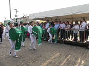  As comunidades compareceram em grande número aos eventos