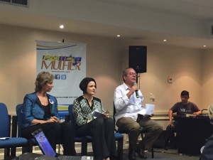 Yeda Crusius; Nancy Thame e José Aníbal