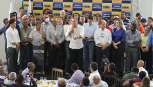 Ataídes Oliveira realizou recentemente encontro regional em Palmas: partido mostrou força. Foto: ASCOM PSDB