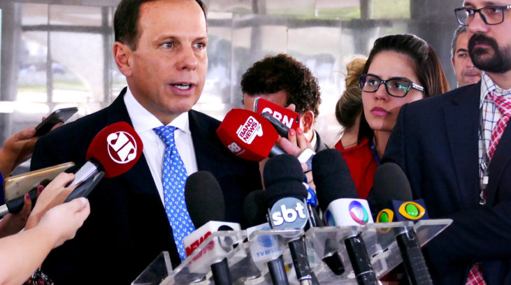 Doria: PT deixou como legado mentiras, bandidagem e ineficiência