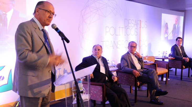 Alckmin, Cristovam e Aníbal abrem seminário Desafios Políticos de um Mundo em Intensa Transformação